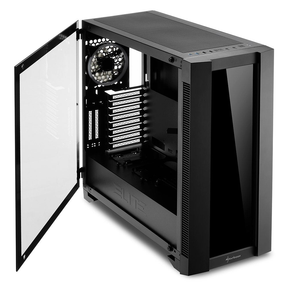 EAN 4044951027163 - Sharkoon ELITE SHARK CA200G Midi Tower Negro imagen 8
