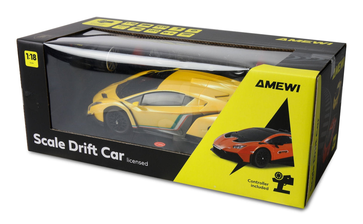 Amewi Rc Drift Lizenz Lamborghini Veneno Amarillo