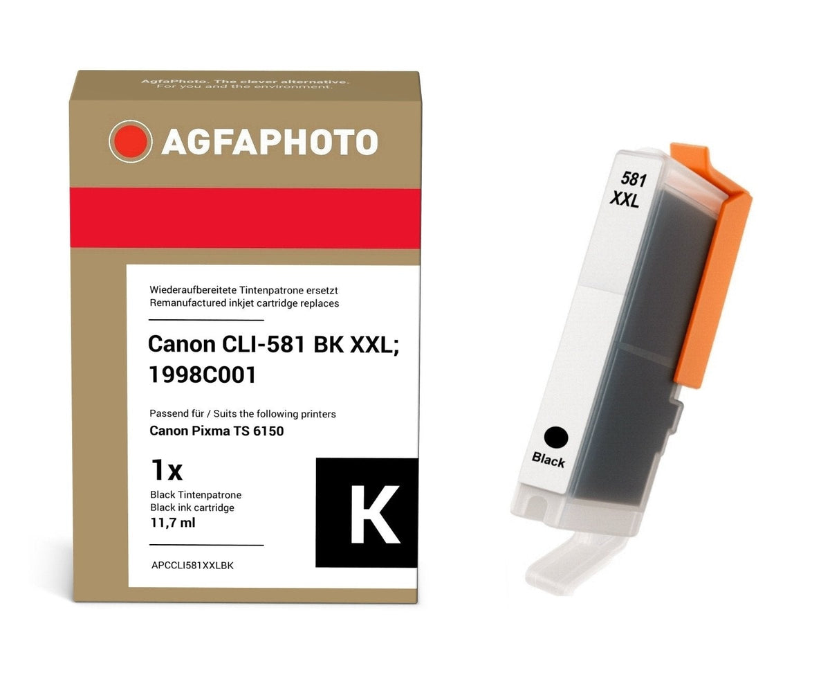 Agfaphoto Apccli581xxlbk Cartucho De Tinta 1 Pieza(S) Compatible Foto Negro