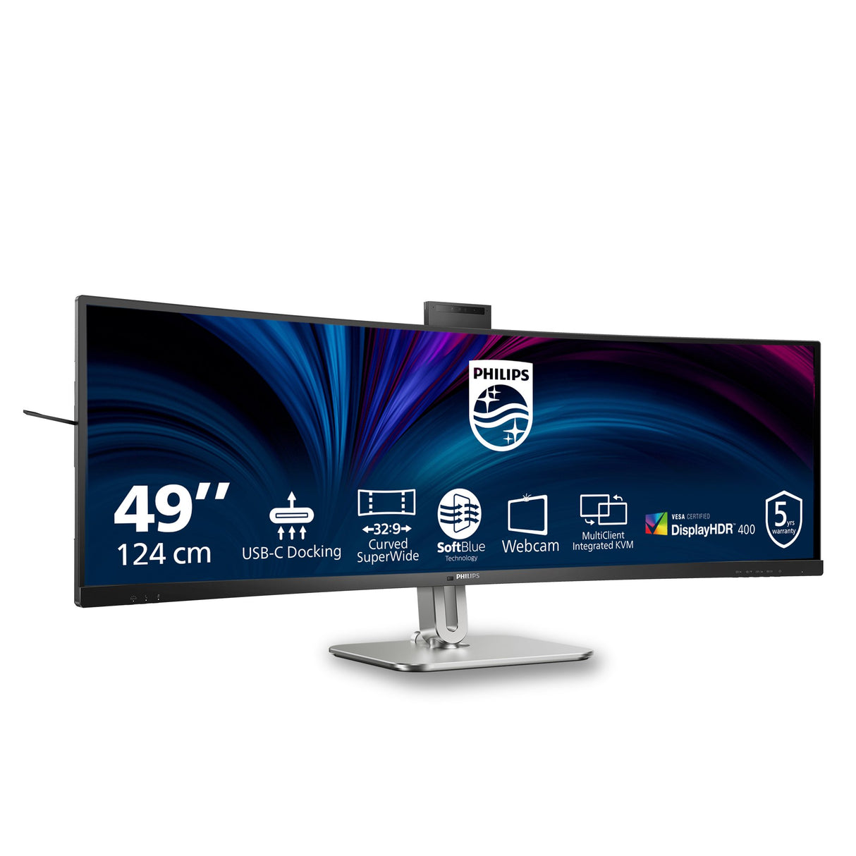EAN 8712581802554 - Philips 49B2U6900CH/00 pantalla para PC 124 cm (48.8") 5120 x 1440 Pixeles Dual QHD LCD Negro imagen 3