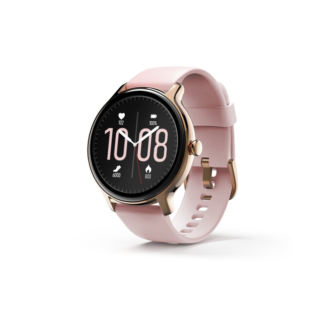 EAN 4047443486349 - Hama Fit Watch 4910 2,77 cm (1.09") LCD 45 mm Digital Pantalla táctil Oro rosa GPS (satélite) imagen 1