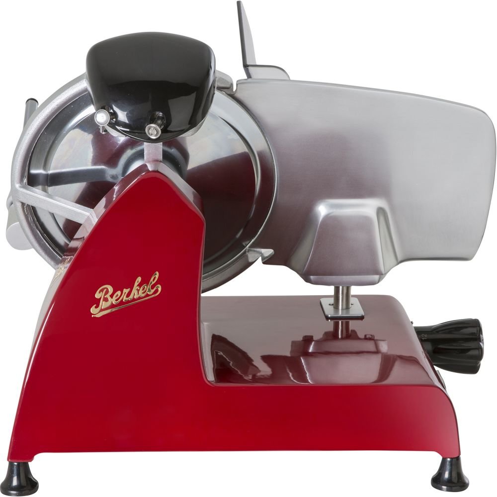 Berkel Red Line 250 Rebanadora Eléctrico Rojo, Plata Acero Inoxidable