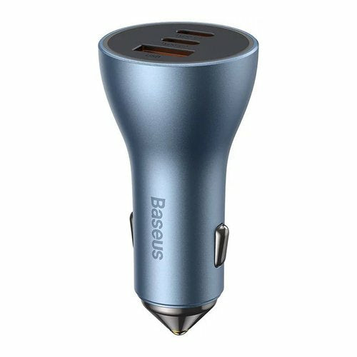 Baseus Car Charger Golden Contactor Pro C+C+U 65w Blue (Cgjp010003)