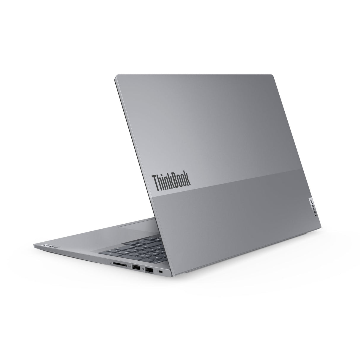 Portatil Lenovo Thinkbook 16 G7 Arp 21mw Diseño De Bisagra En 180 Grados Amd Ryzen 5 7535hs / Hasta 4.55 Ghz Win 11 Pro Radeon 660m 16 Gb Ram 512 Gb Ssd Nvme 16" Ips 1920 X 1200 Gigabit Ethernet Wi-Fi 6e Bluetooth Gris Ártico Con Dos Tonos
