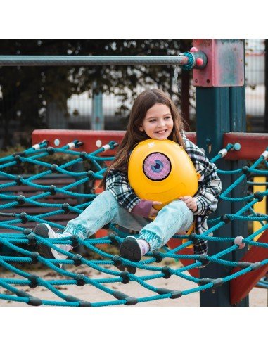 Mochila Con Pantalla Led Woxter Loy-Big Eye Amarilla