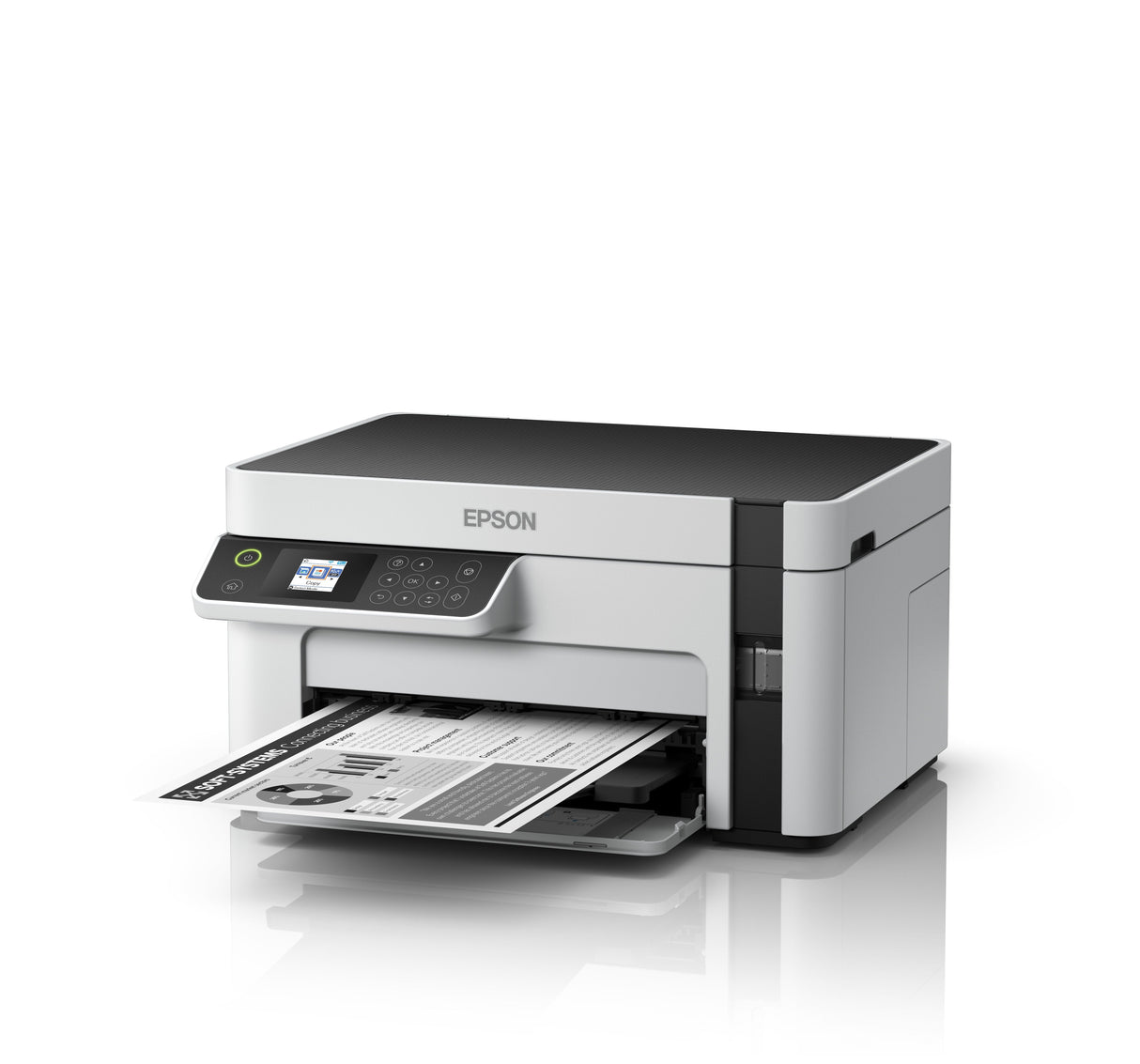 Impresora Epson Ecotank Mono M2120, 3 En 1, A4, 1200 X 2400 Ppp, 32 Ppm, Usb, Wi-Fi, 3 Aã±Os De Garantia Despues Del Registro.