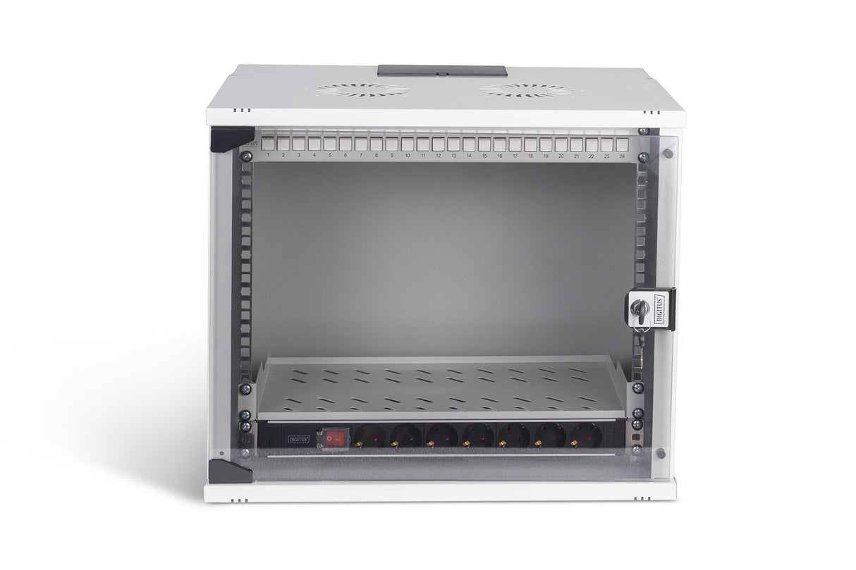 EAN 4016032499602 - Digitus DN-49204-SET armario rack Bastidor de pared Gris imagen 3