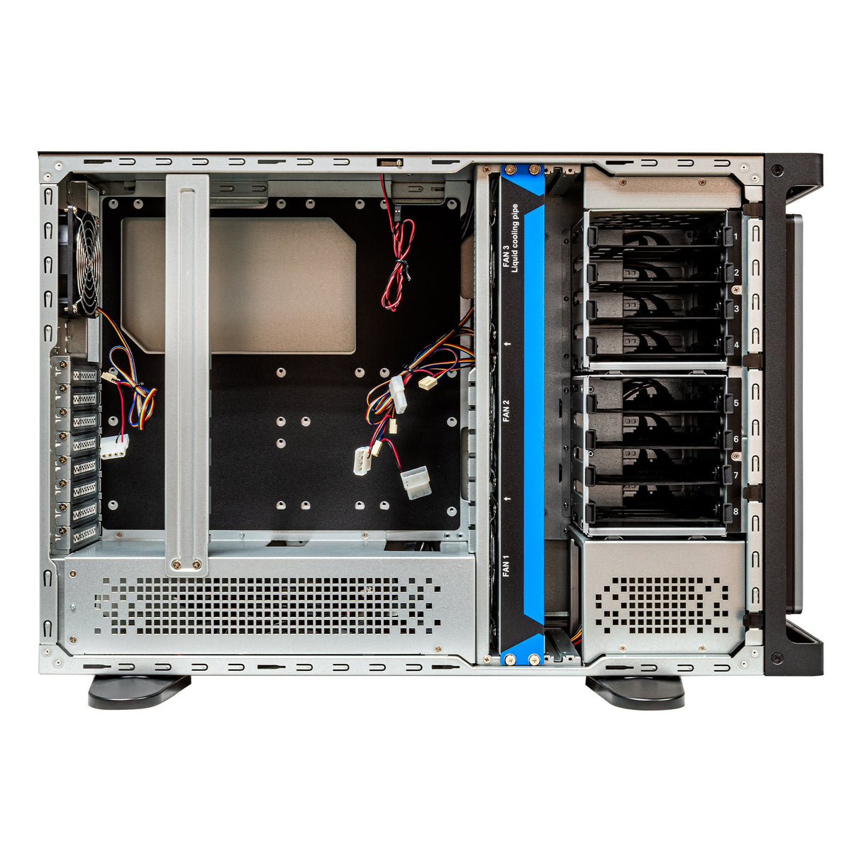 EAN 6974560221233 - UNYKAch WS-SR630 Estante Negro, Plata imagen 9