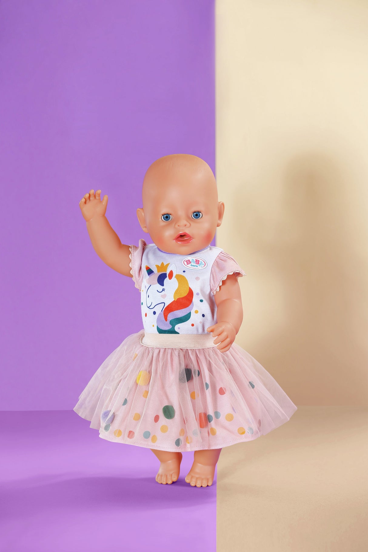 Zapf Creation Baby Born® Vestido Unicornio Con Tutú 43cm, Accesorios Para Muñecas 871720