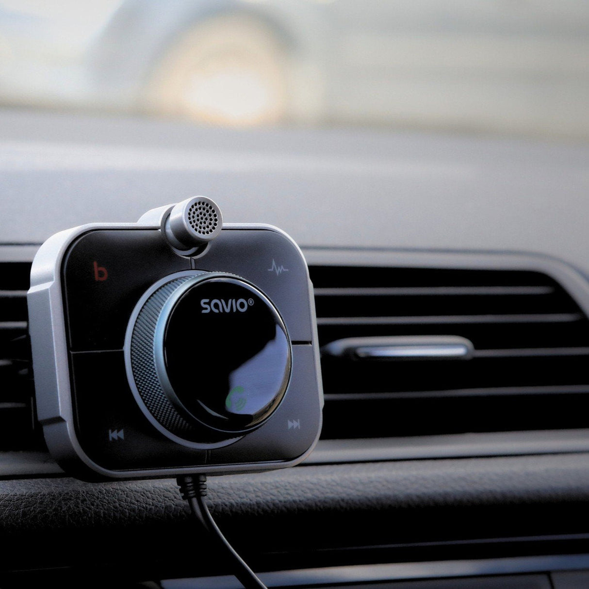 EAN 5901986047810 - Savio TR-14 Transmiter FM z Bluetooth i ładowarką PD 87,6 - 107,9 MHz Bluetooth/USB Negro imagen 15