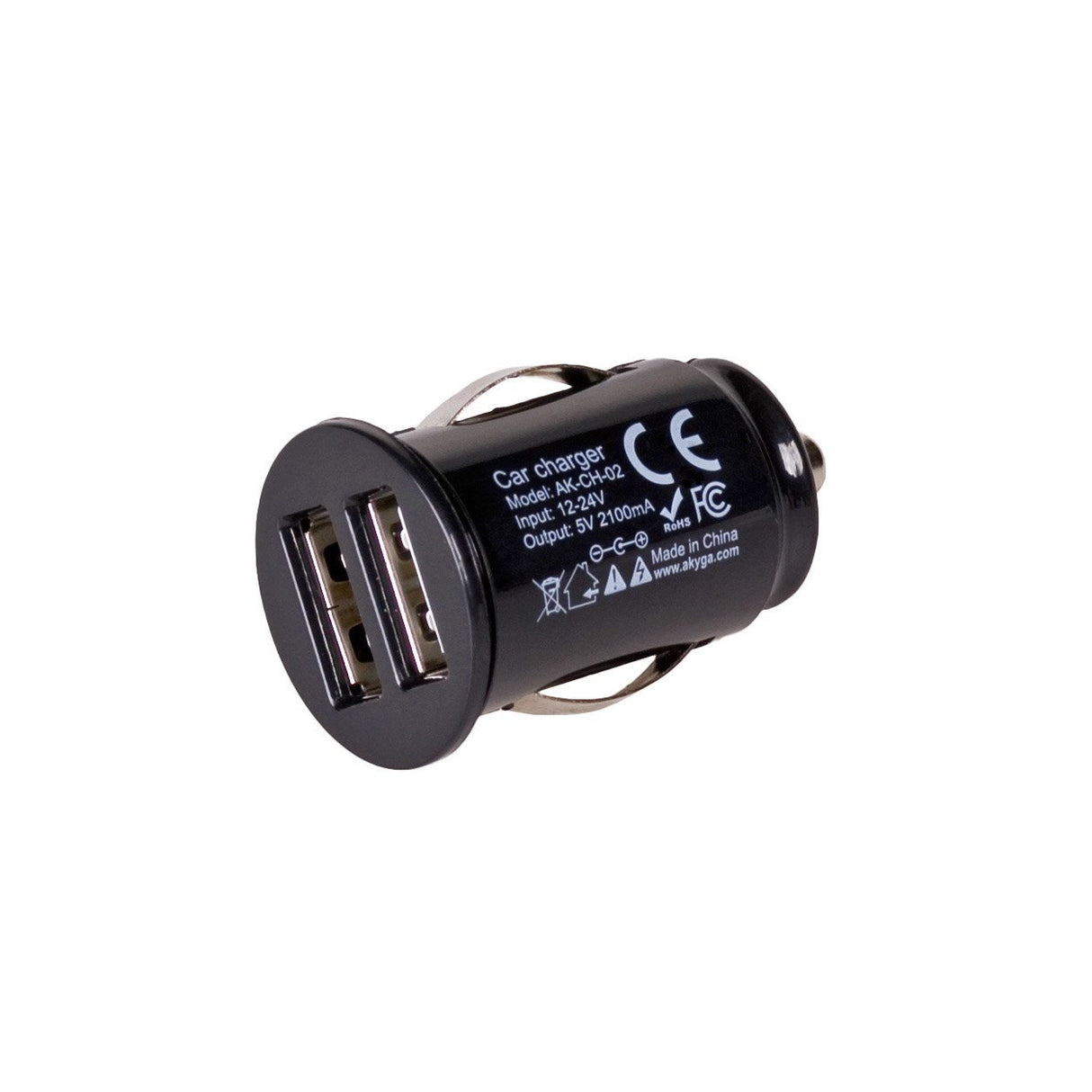 EAN 5901720130969 - Akyga AK-CH-02 cargador de dispositivo móvil Universal Negro Encendedor de cigarrillos Auto imagen 2