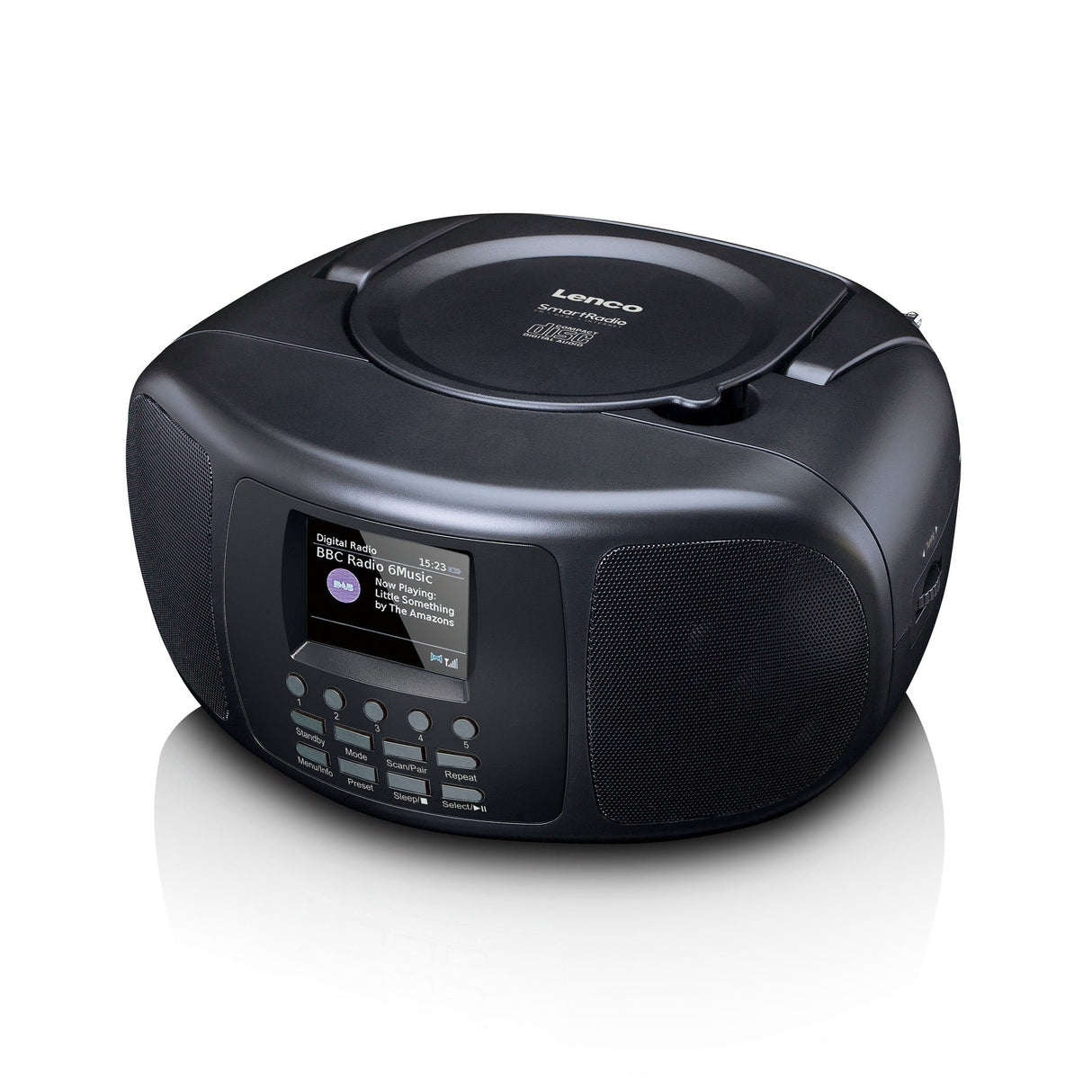 EAN 8711902078272 - Lenco SCD-6000 radio Portátil Digital Negro imagen 2