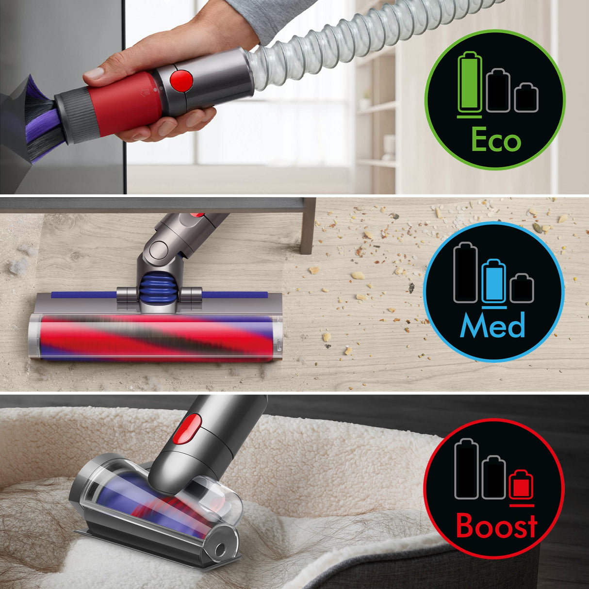 EAN 5025155108949 - Dyson V12 Origin Aspiradora escoba 2 en 1 Batería Secar HEPA Sin bolsa Níquel imagen 6