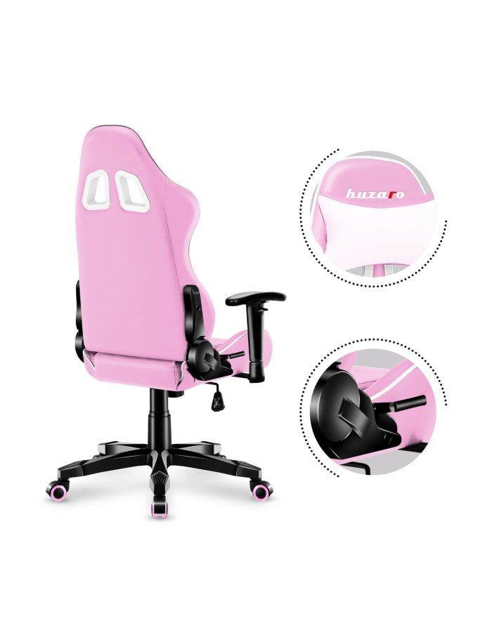 EAN 5903796010237 - Huzaro Ranger 6.0 Silla para videojuegos universal Asiento (de seguridad) de butaca Rosa imagen 11