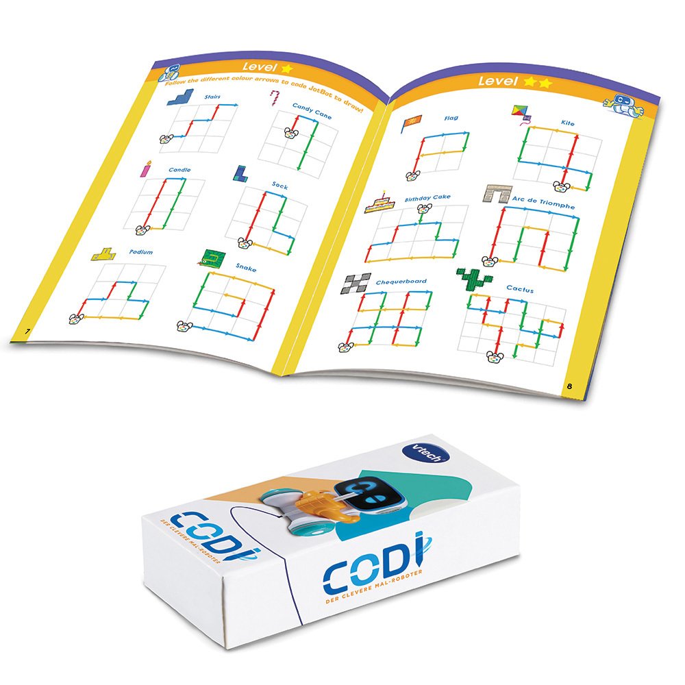 Vtech Codi, El Inteligente Robot De Pintura, Personaje 80-553704