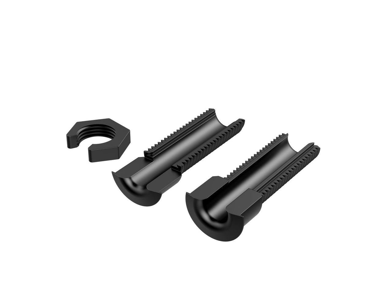 Solution For Cables Through Desks Black Large Up To 55mm