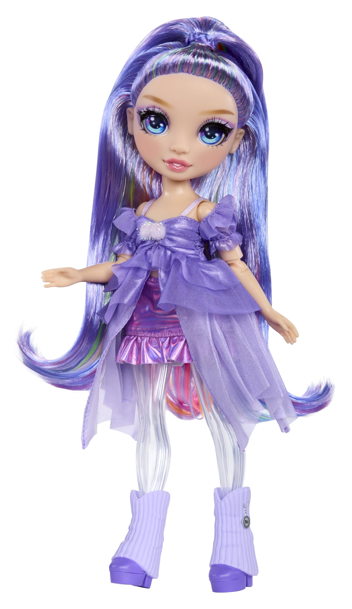 EAN 35051122425 - Rainbow High Rainbow Shimmers with Slime Fashion Doll - Violet (purple) imagen 4