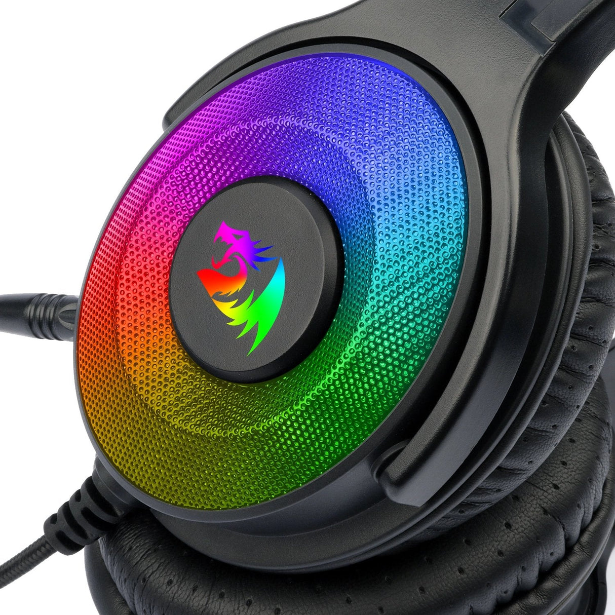 Redragon Pandora Auricular Gaming Rgb Virtual 7.1 Usb Micrófono Negro