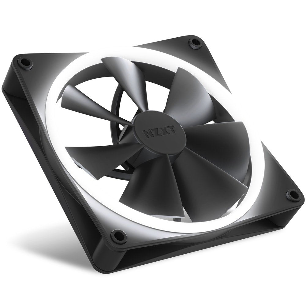 Ventilador Nzxt F140 Rgb Single 140x140x26, Rf-R14sf-B1 (1 Unidad)