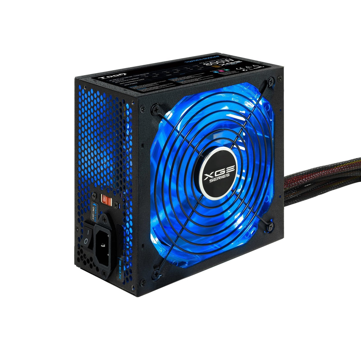 Tooq Xge Ii Fuente De Alimentacion Gaming 800w Atx 2.3 12v - Pfc Activo - Certificacion 80 Plus Bronze - Ventilador