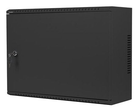 Armario Lanberg Mural Rack 19" 4u+3u/540x200 Bajo Perfil Negro Ensamblado