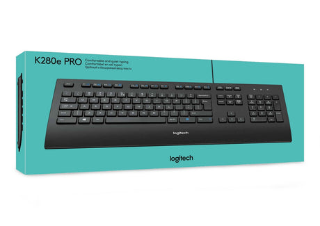 EAN 5099206046856 - Logitech K280E Pro f/ Business teclado Oficina USB QWERTY Internacional de EE.UU. Negro imagen 11