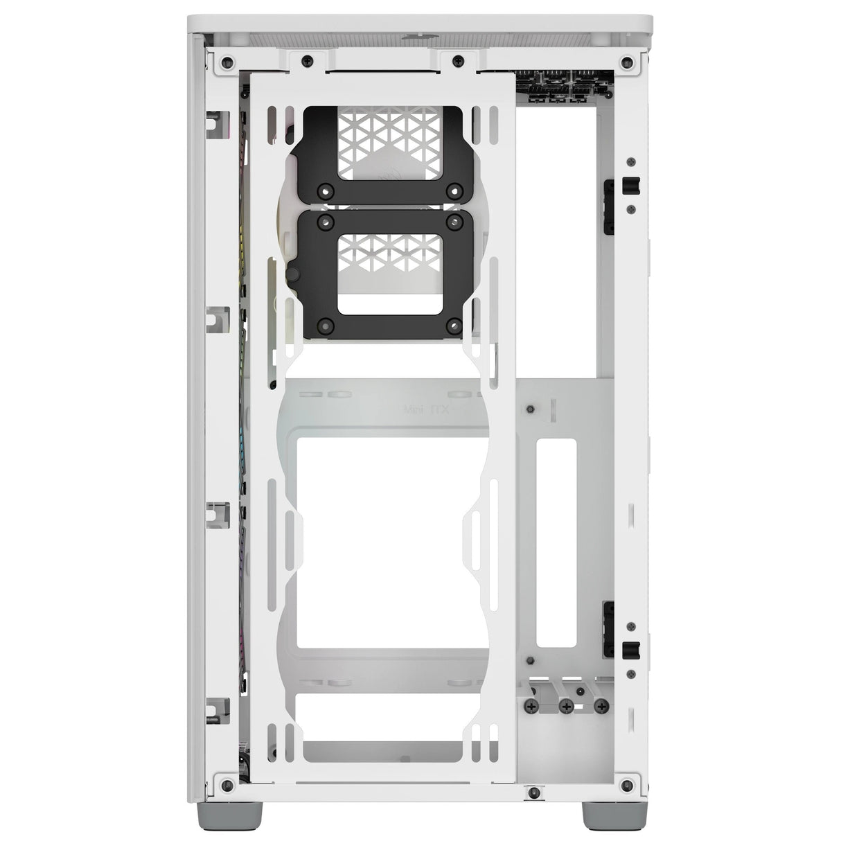Caja Mini Itx Icue 2000d Rgb Airflow White Corsair