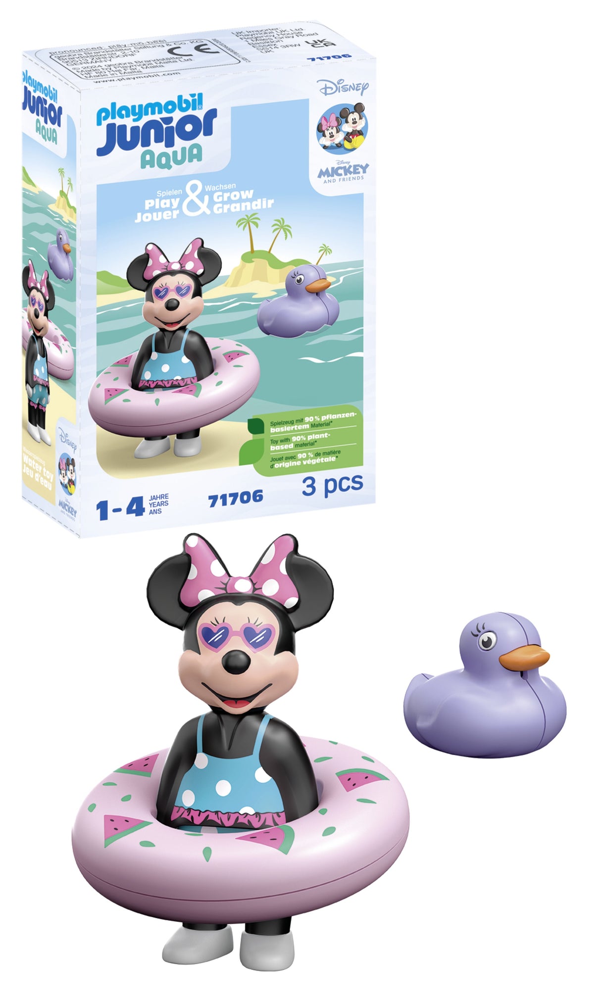 Playmobil 71706 Junior Aqua & Disney: Minnies Strandausflug, Figura 71706