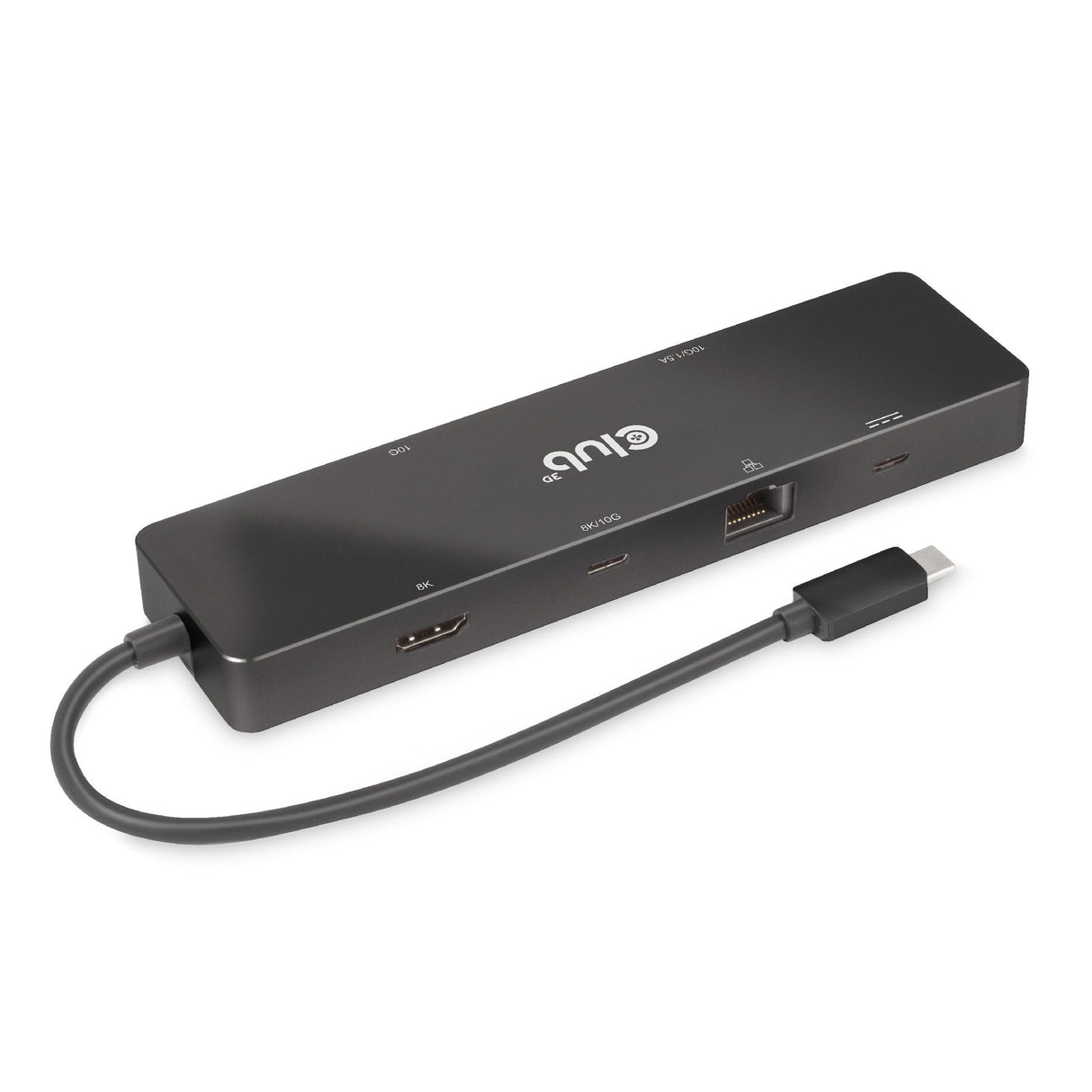 Club3d Usb-C Dock > Hdmi Usb-C 8k 2xusb Usb-C Pd100w Rj45 Retail