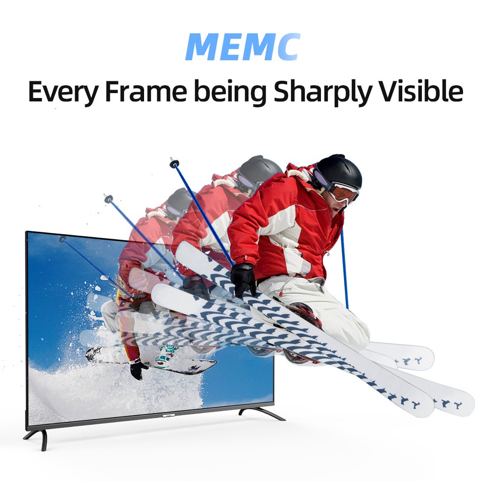 Chiq U55qm8v, Tv Qled Negro