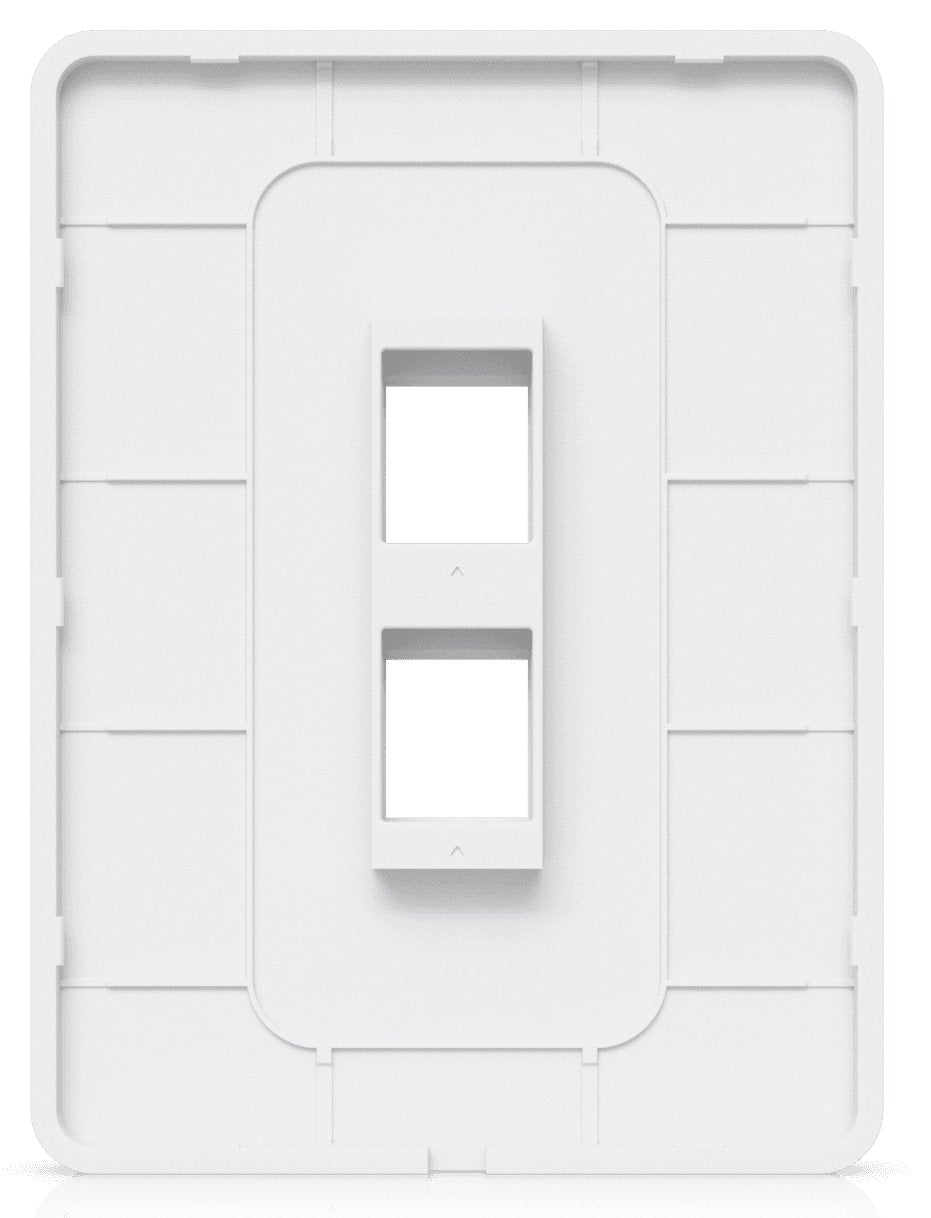 Universal Keystone Wall Plate With Paintable Cover For A