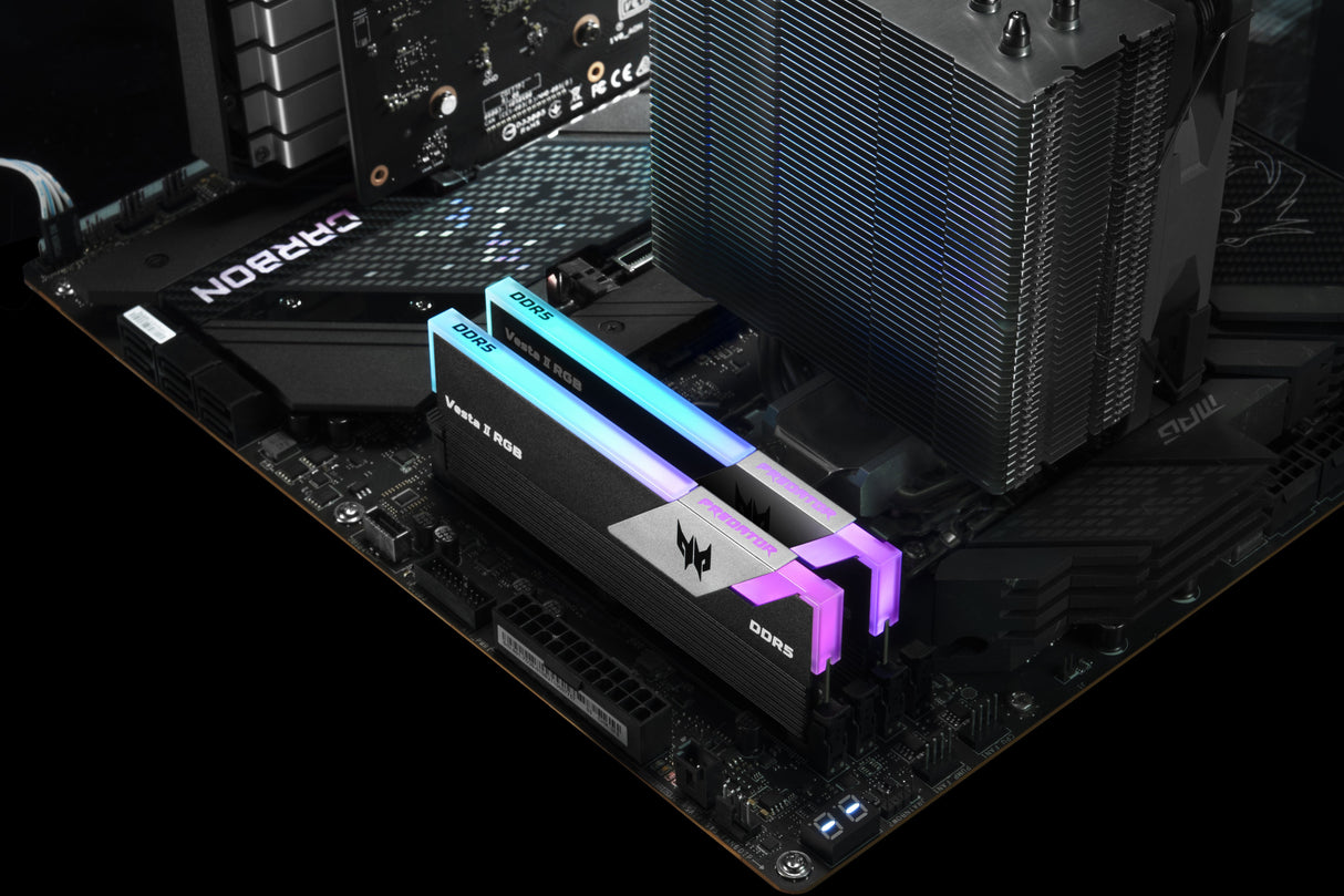 Acer Predator Vesta2 Ddr5 32g Cl34 Black Rgb 16x2 6000