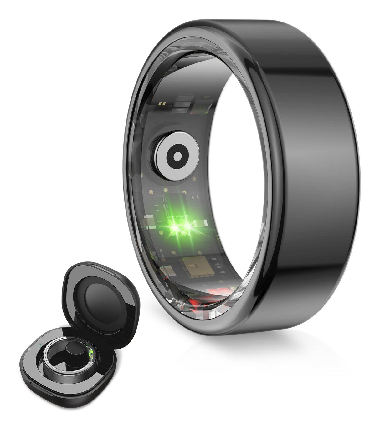 Ksix Smartring Black S Talla 9