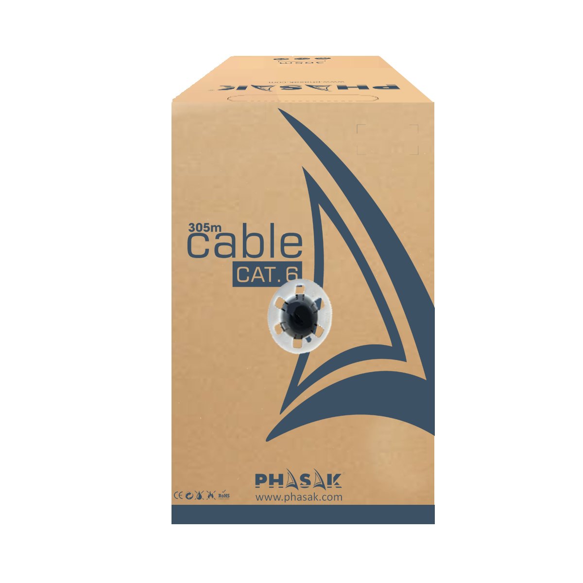EAN 5605922028665 - Phasak PHR 6302 cable de red Gris Cat6 U/UTP (UTP) imagen 7