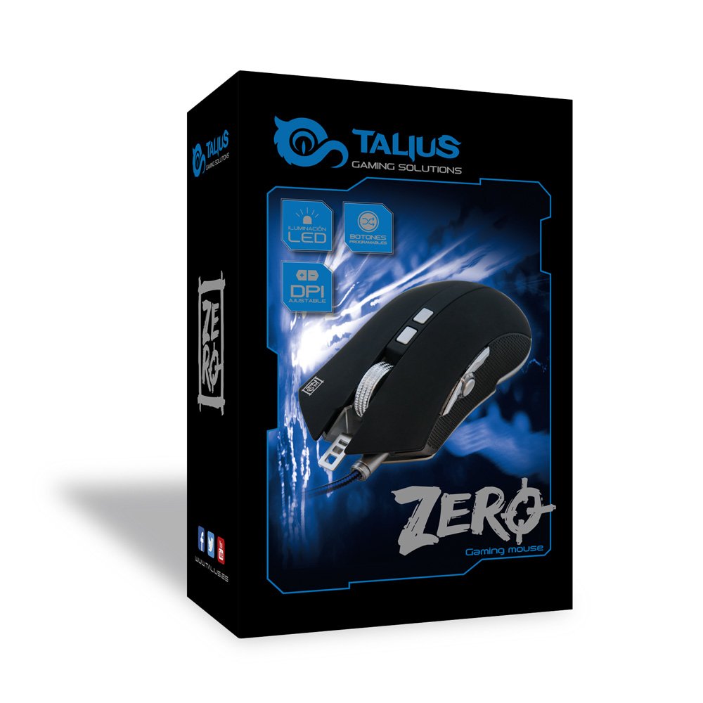 Talius Raton Gaming Zero 4000dpi 8 Botones