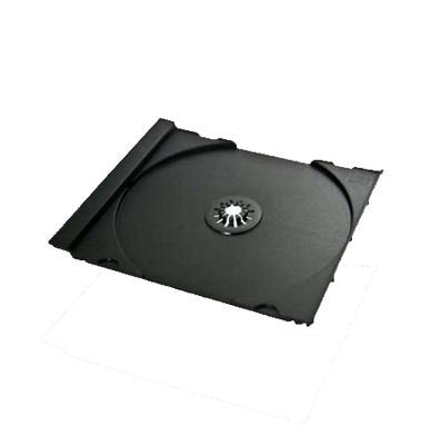 EAN 4260057127266 - MediaRange BOX111-200 funda para discos ópticos Caja transparente para CD 1 discos Negro imagen 1
