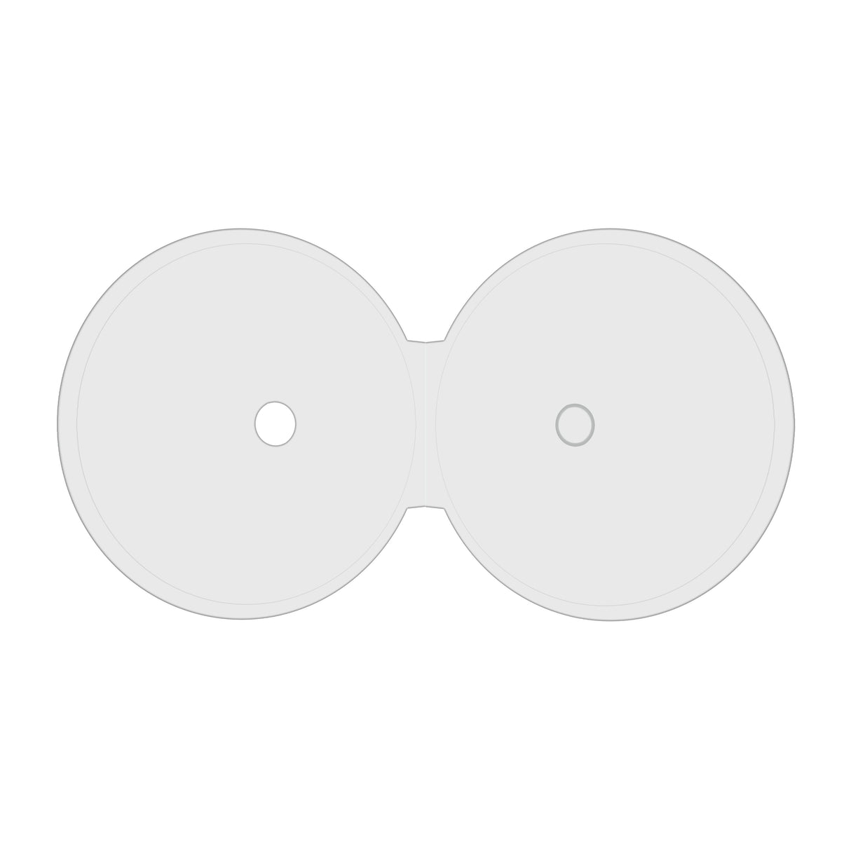 Mediarange Leerhülle Para 1 Dics Shellcase Transparentee