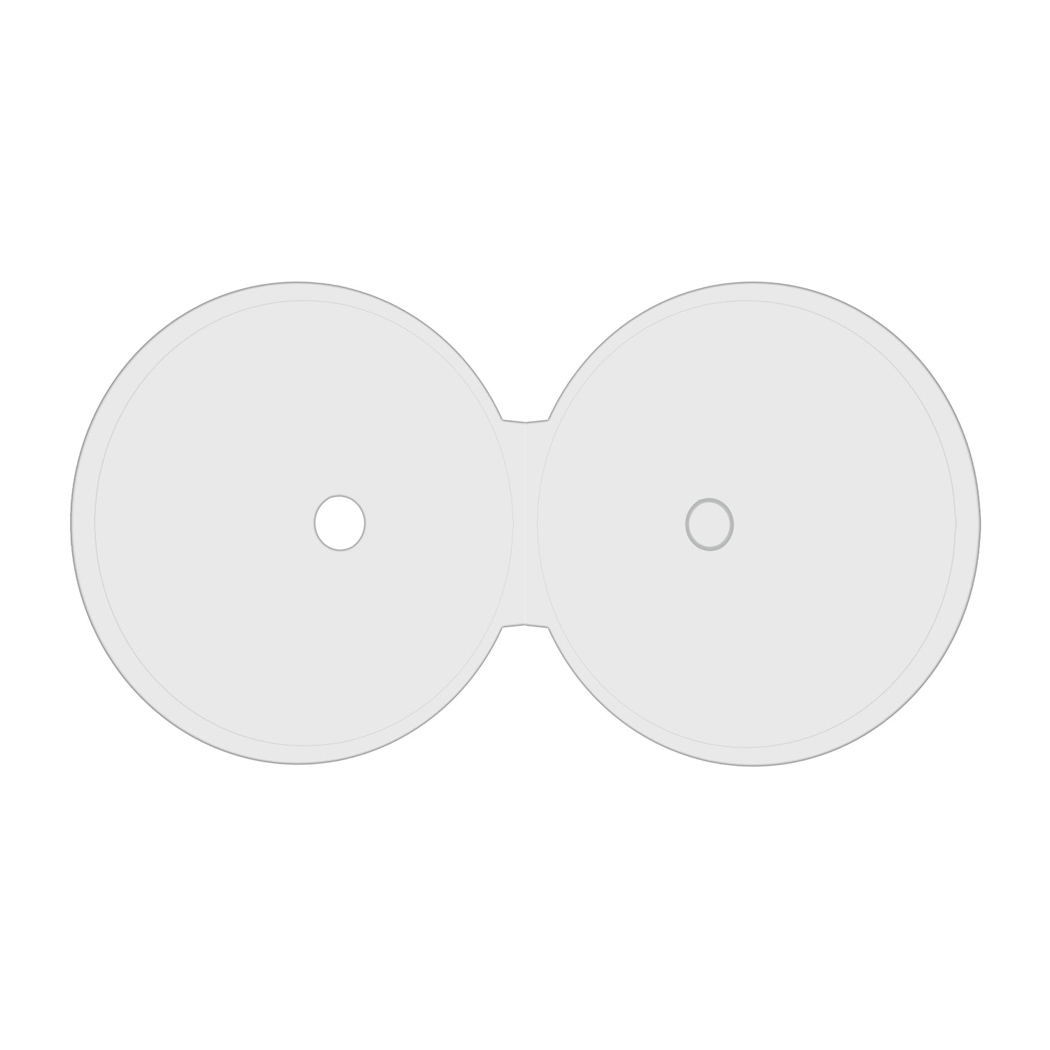 Mediarange Leerhülle Para 1 Dics Shellcase Transparentee