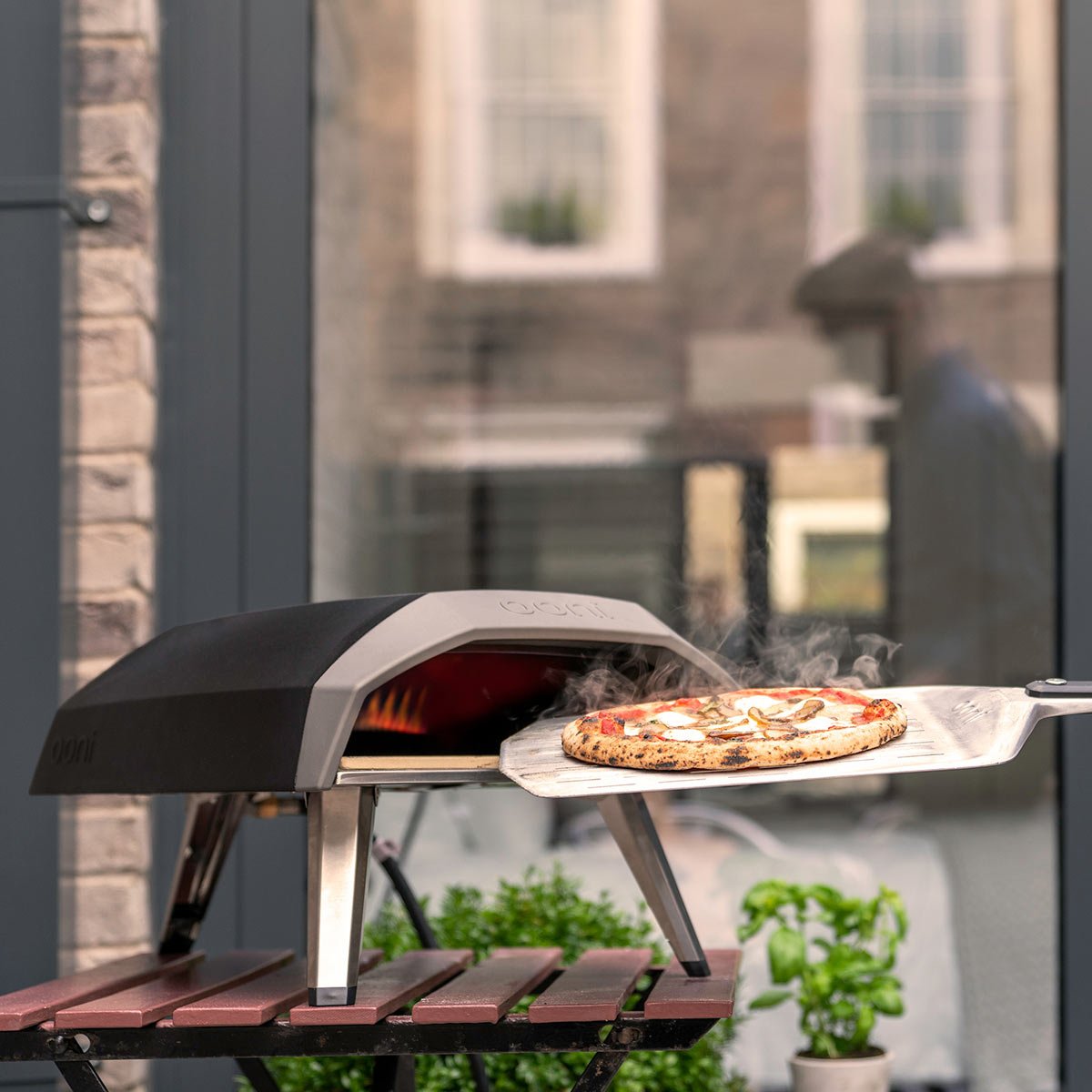 EAN 5060568341231 - Ooni Koda 12 fabricante de pizza y hornos 1 Pizza(s) Negro, Acero inoxidable imagen 8