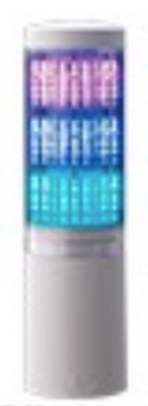 Patlite La6 Luz Para Alarma Fijo Ámbar/Verde/Rojo Led