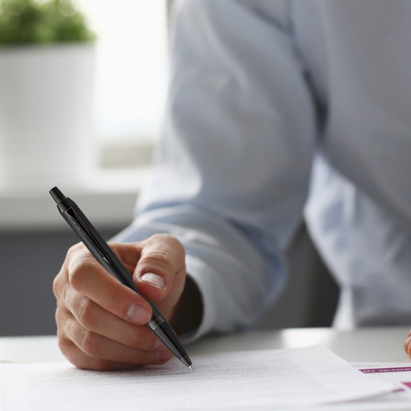 Bolígrafo Parker Im Acromático Caja Regalo M Azul