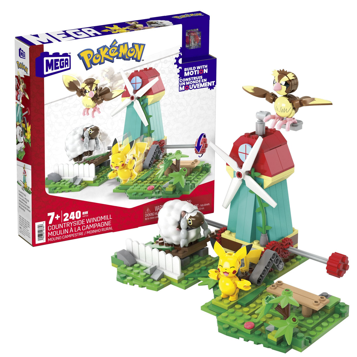 Mega Construx Pokémon Granja De Molino De Viento Hkt21