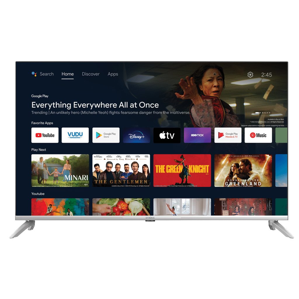 EAN 9120072376108 - Strong 43UD6593 109,2 cm (43") 4K Ultra HD Smart TV Wifi Plata 250 cd / m² imagen 1