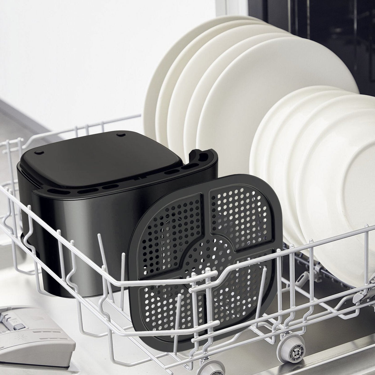 EAN 3045387248307 - Tefal Easy Fry EY1308 Sencillo 3,5 L Independiente 1030 W Freidora de aire caliente Negro imagen 10