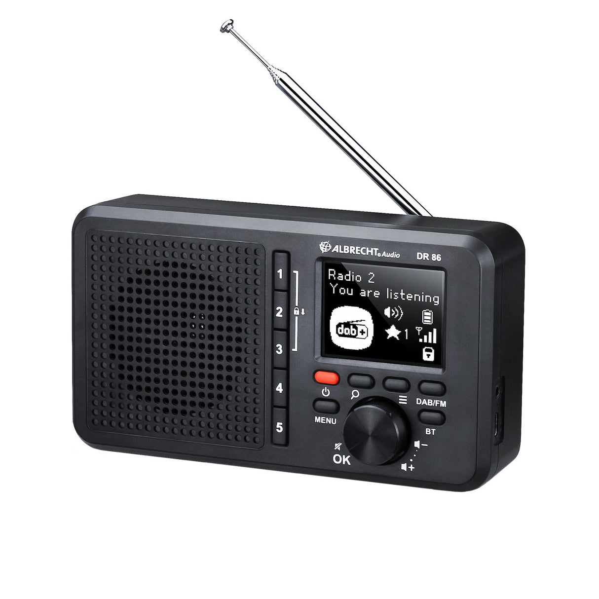 EAN 4032661278616 - Albrecht DR 86 Personal Digital Negro imagen 3