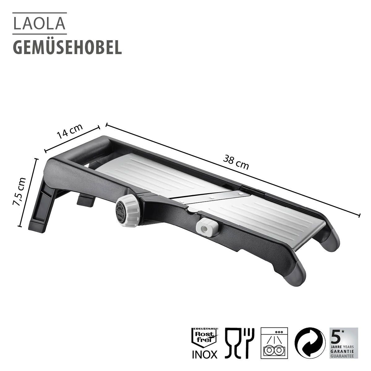 EAN 4006664894296 - GEFU 89429 rebanadora Manual Negro, Acero inoxidable Plástico, Acero inoxidable imagen 2