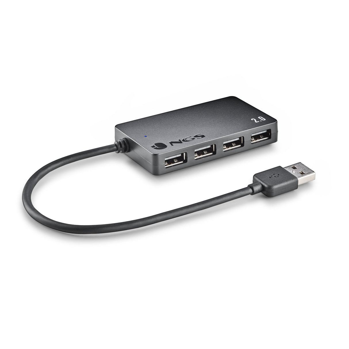 Ngs Ihub4 Tiny Hub Usb 2.0 - 4 Puertos Usb 2.0 - Velocidad Hasta 480mbps
