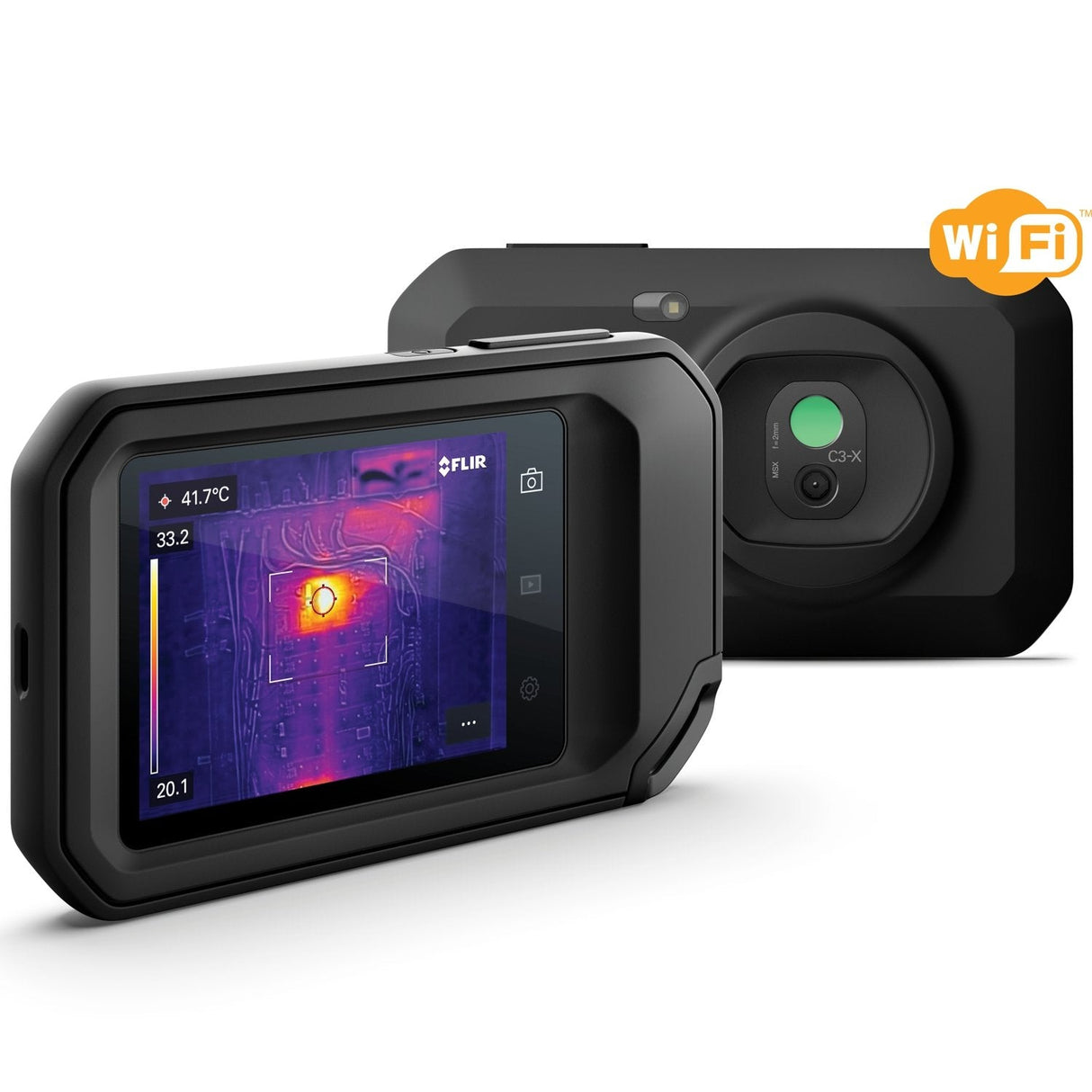 EAN 4743254004764 - FLIR C3-X Vanadium Oxide Uncooled Focal Plane Arrays Negro 1800 mAh 128 x 96 Pixeles Pantalla incorporad imagen 5