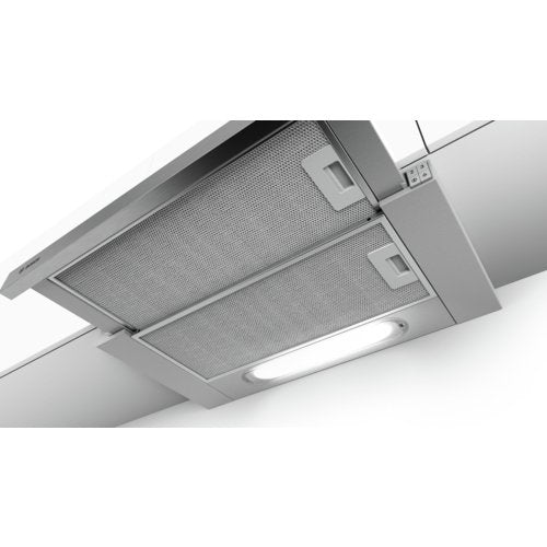 EAN 4242002976525 - Bosch Serie 4 DFT63AC50 campana Semintegrada (extraíble) Plata 360 m³/h imagen 3