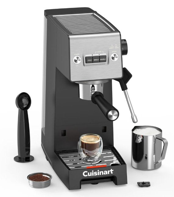 Cuisinart Slim Kaffeemaschine Espresso, Americano Espumador De Leche 15 Bar